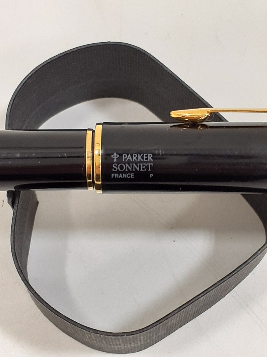 18K PARKER パーカー SONNET ソネット 万年筆 ペン先 18K 750 刻印 筆記未確認 筆記用具の画像2