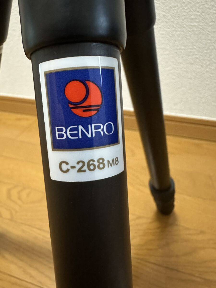 ベンロ Benro カーボン三脚雲台セット 三脚 C-268m8+B-1 セットの画像5