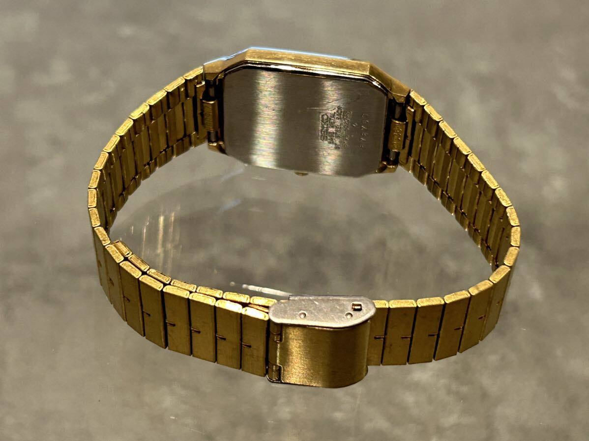 SEIKO セイコー 腕時計 SX 5Y95-5020 quartz クオーツ ゴールド 動作確認未実施の画像4