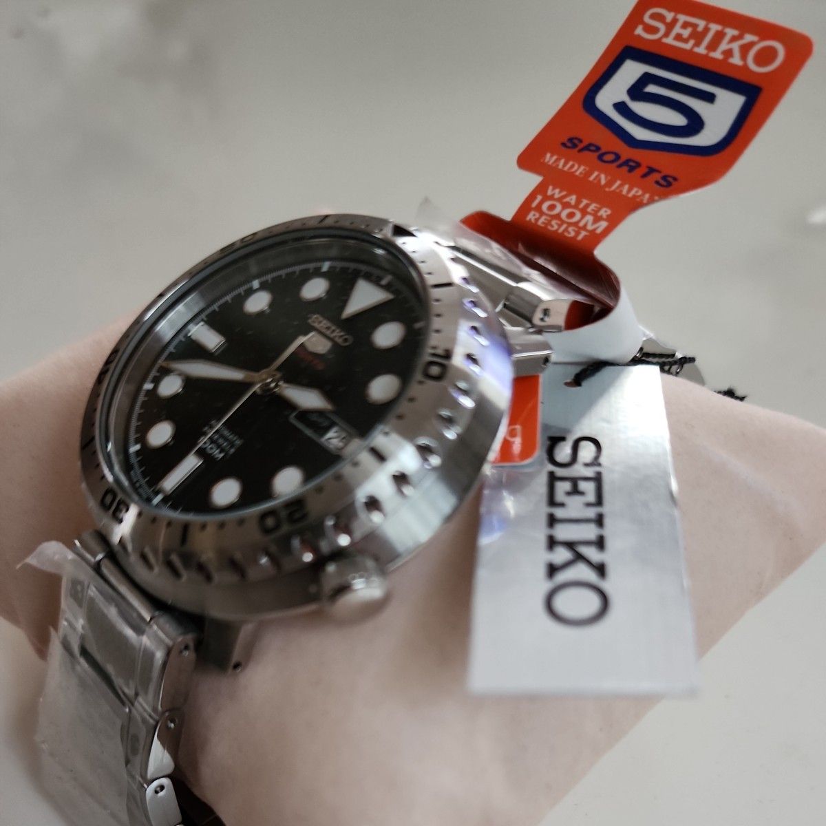 未使用  SEIKO SRPC61J1 腕時計 Seiko 5 Sportsセイコー5日本製