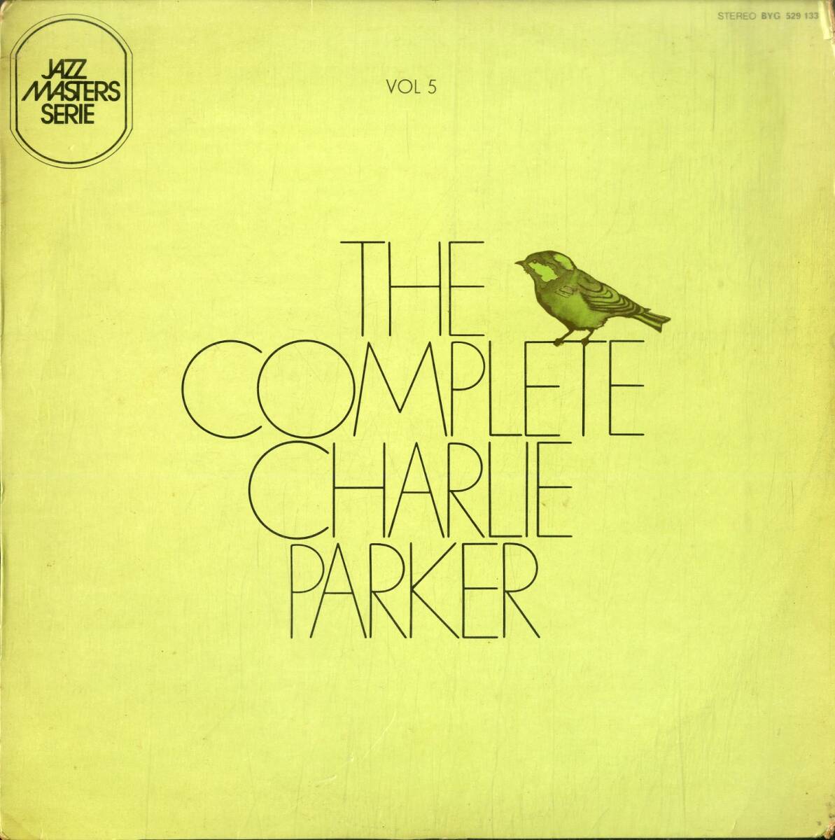 A00588840/LP/チャーリー・パーカー「The Complete Charlie Parker Vol 5」の画像1
