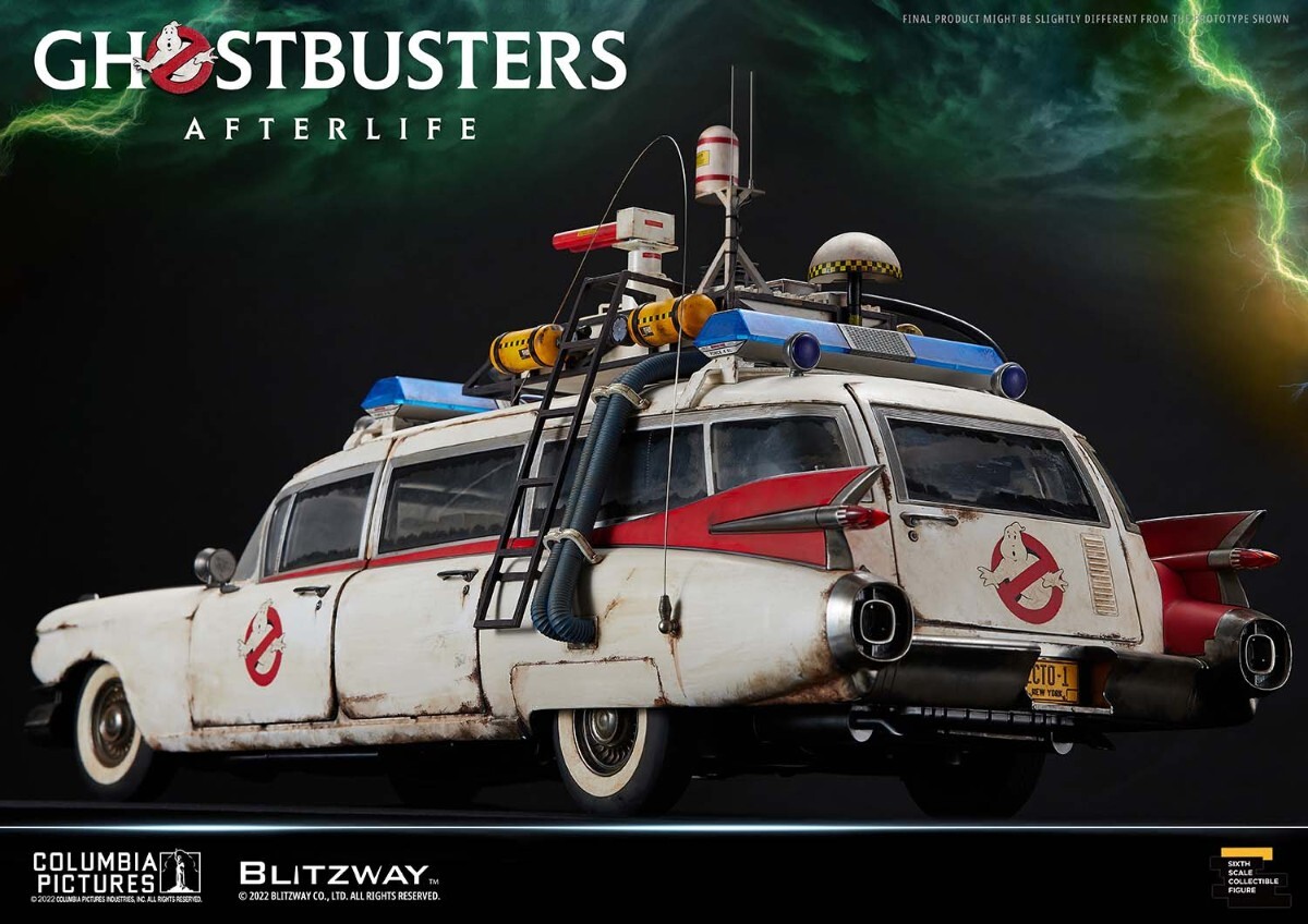 映画公開記念！！　BLITZWAY ブリッツウェイ「ゴーストバスターズ アフターライフ」ECTO-1 1/6 エクトワン_画像2