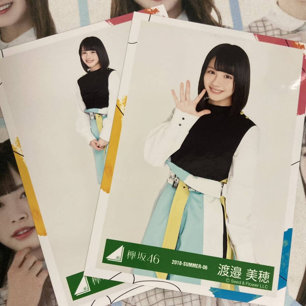 日向坂46 渡邉美穂 生写真 イマニミテイロ_画像1