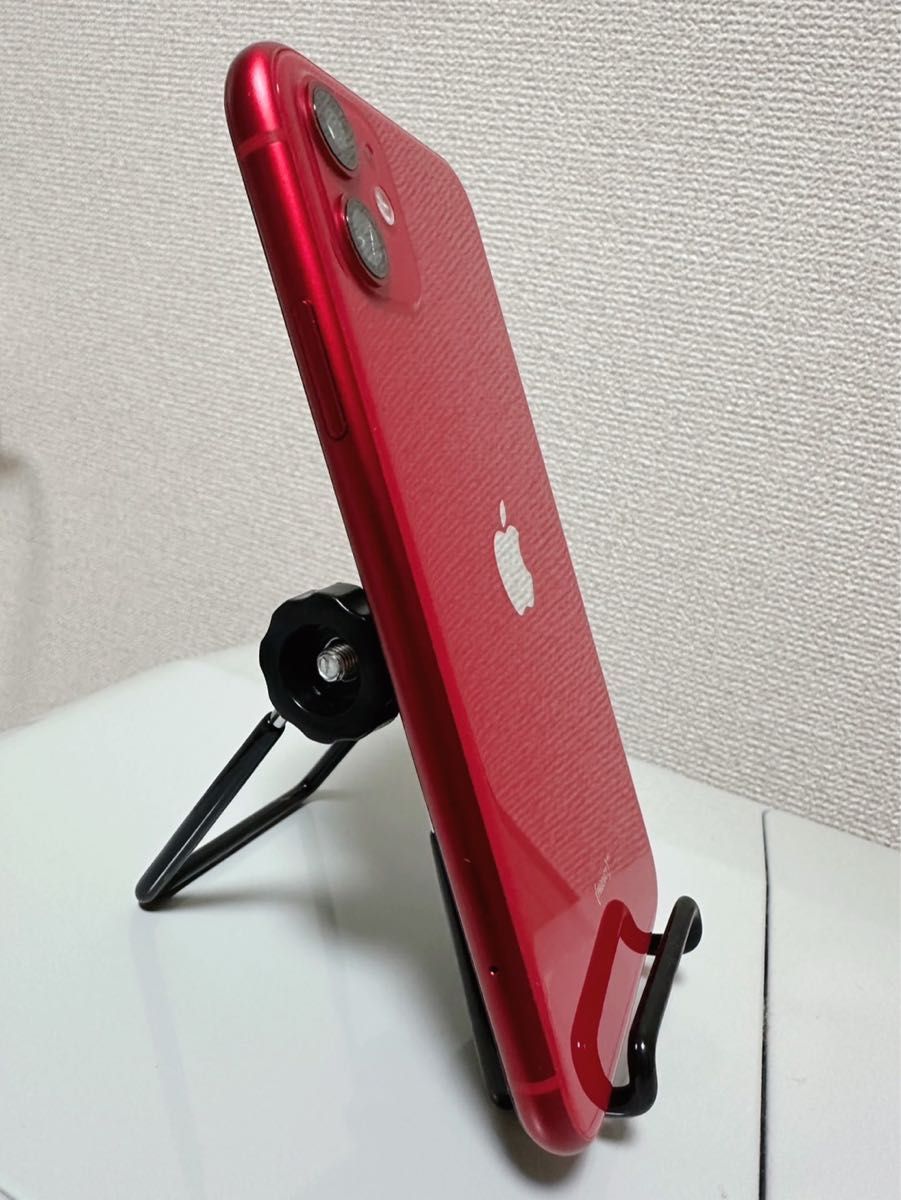 iPhone11 本体 64GB RED au SIM解除済み