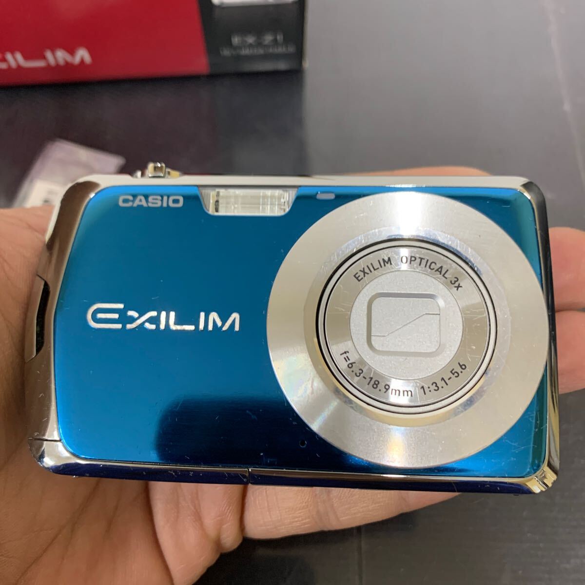 ML012.型番：EX-Z1 .0408.CASIO EXILIM .コンパクトデジタルカメラ .ジャンク.原箱で発送_画像2