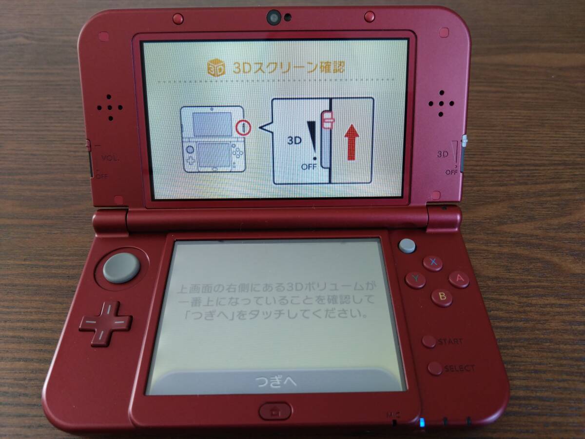 New Nintendo 3DS LL metallic red 