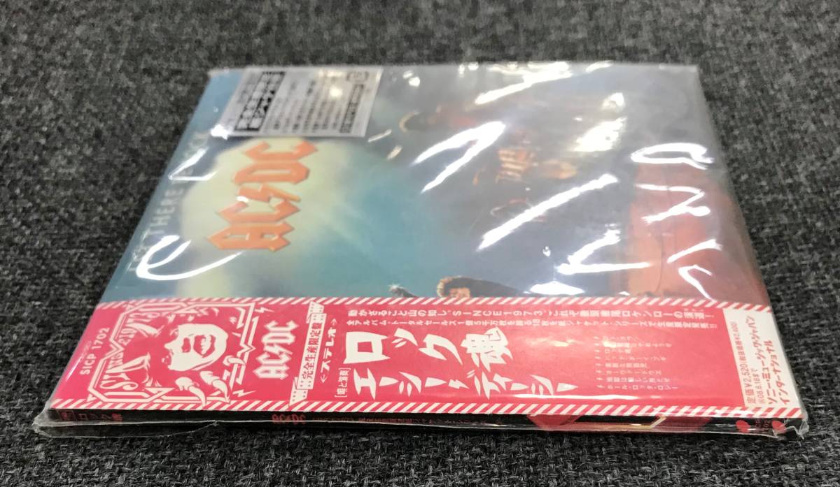 新品未開封CD.☆.AC/DC ロック魂(紙ジャケット仕様) /<SICP1702