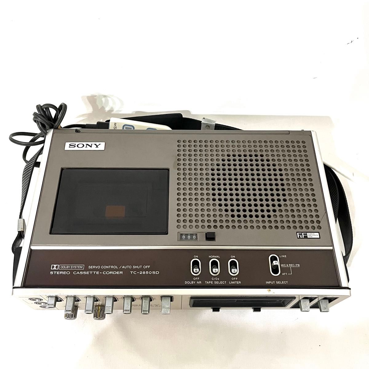 SONY カセットデンスケ TC-2850SD ソニーカセットコーダー SONY カセットデンスケ TC-2850SD ソニーカセットコーダー