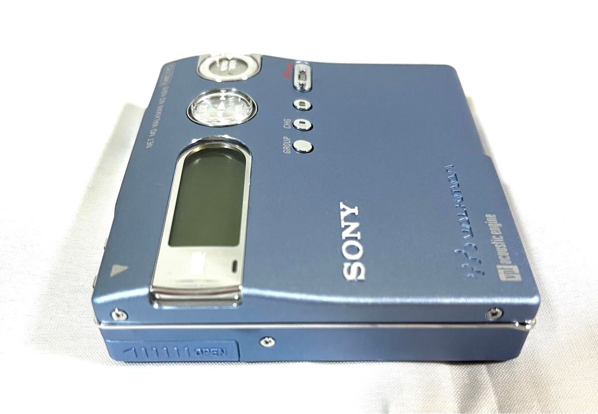 【再生確認済】SONY ソニー WALKMAN MZ-N910 MDウォークマン ポータブルプレーヤー