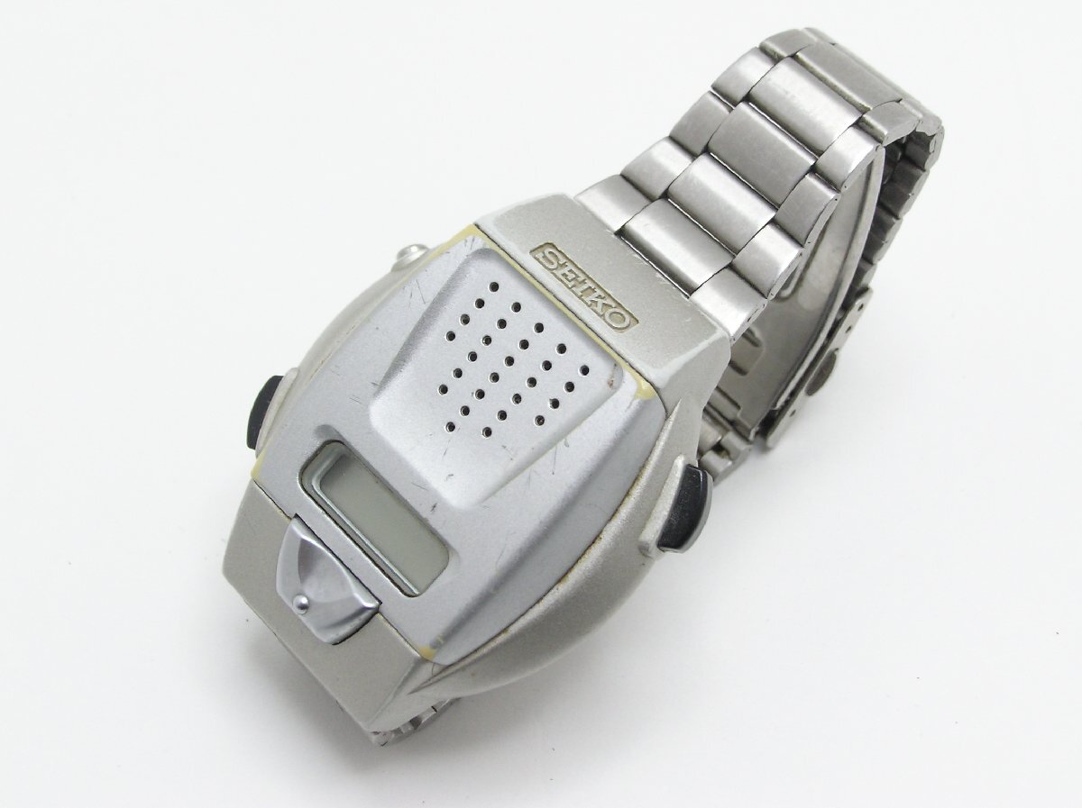 ★ハローカメラ★ 0241 SEIKO セイコー A860-4000 音声デジタルウォッチ 腕時計 ジャンク 要修理 メンズ 1円スタートの画像1