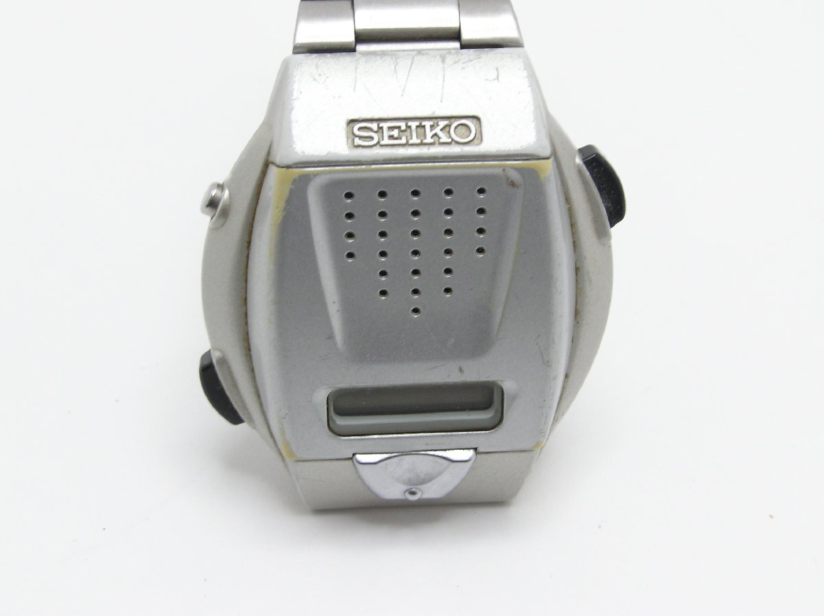 ★ハローカメラ★ 0241 SEIKO セイコー A860-4000 音声デジタルウォッチ 腕時計 ジャンク 要修理 メンズ 1円スタートの画像2