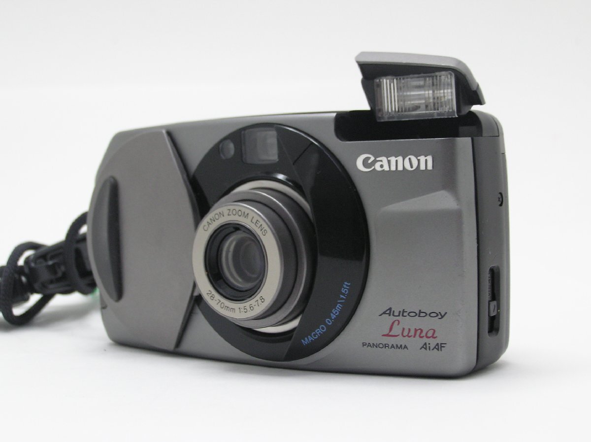 ★ハローカメラ★0300 Canon Autoboy Luna ( 28-70mm F5.6-7.8 ) 説明書付き 動作品 現状 1円スタート 即決有りの画像4