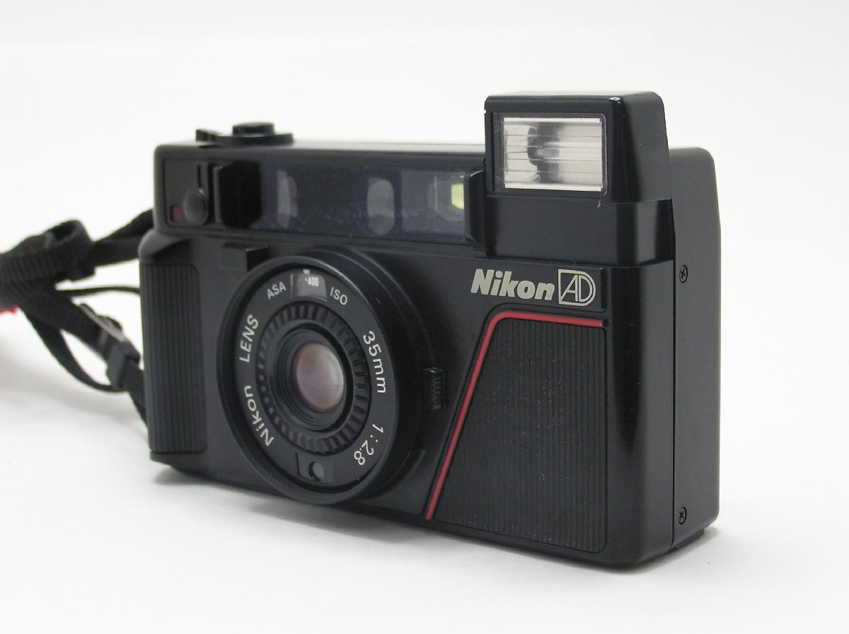 * Hello camera * 0395 Nikon L35 AD operation goods, present condition 1 jpy start prompt decision 