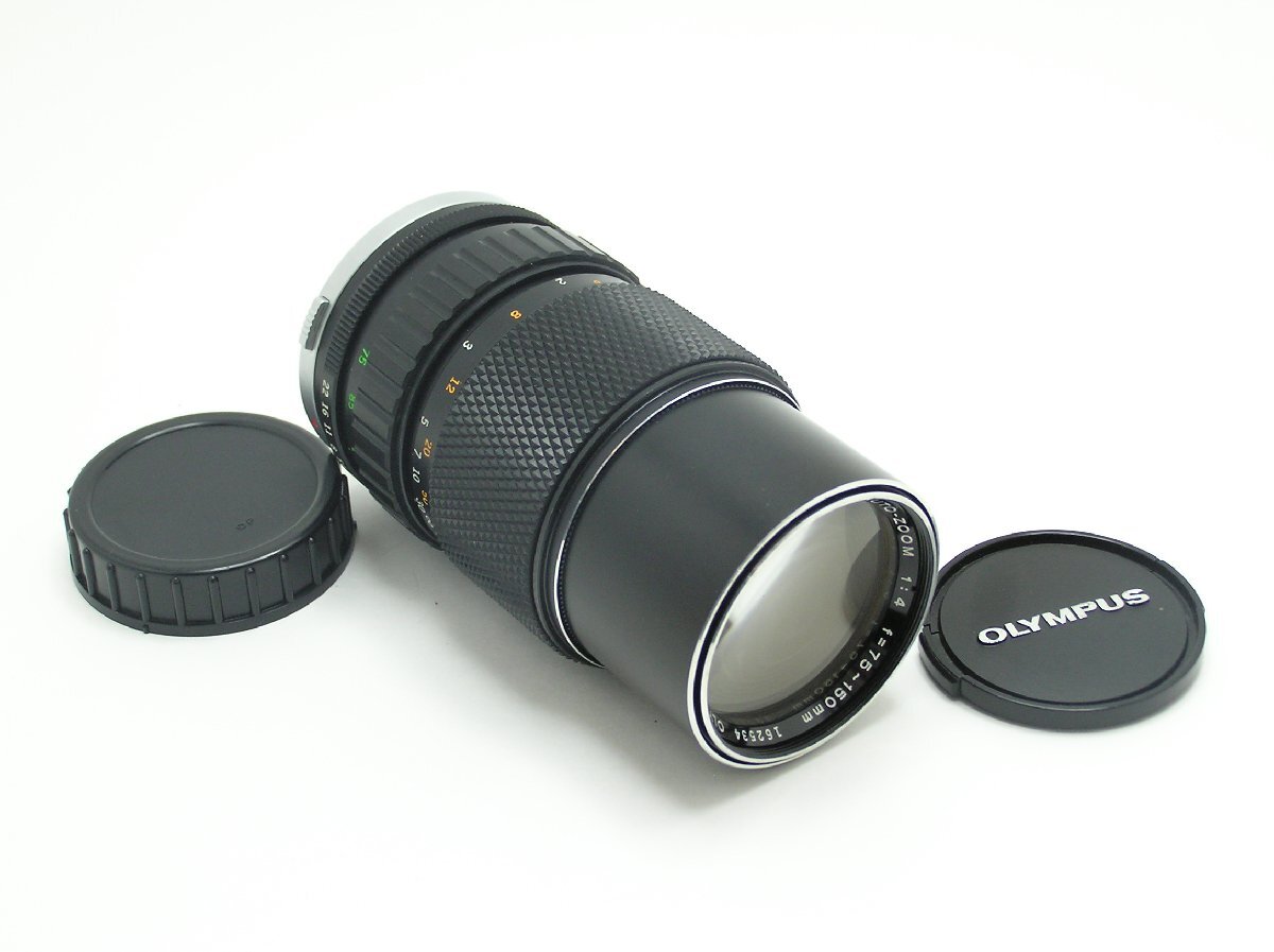 ★ハローカメラ★ 3717 OLYMPUS OM-SYSTEM ZUIKO AUTO-ZOOM (75-150mm F4 ) 難有動作品 1円スタート 即決有りの画像1