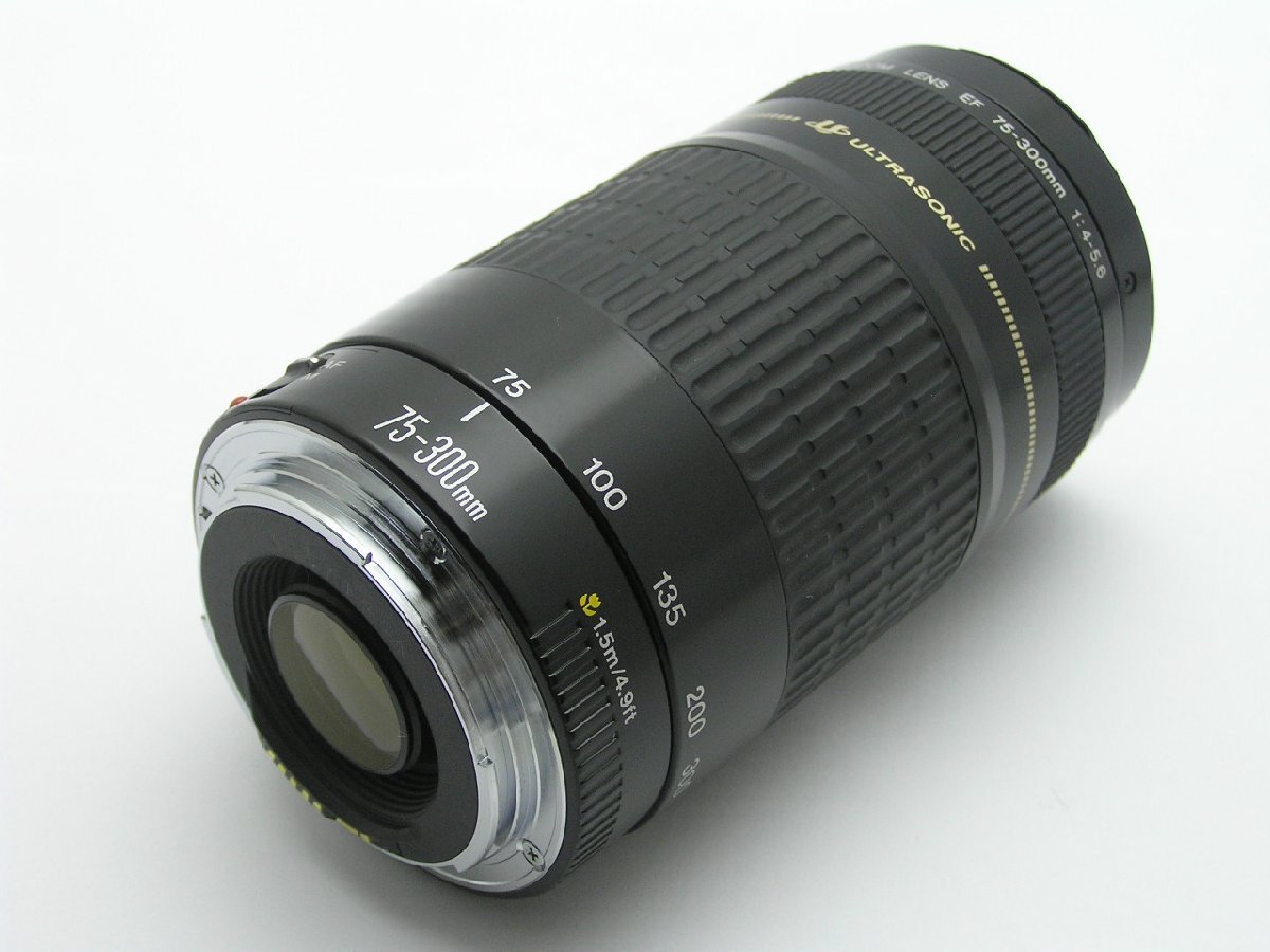 ★ハローカメラ★0051 CANON ZOOM LENS EF (75-300mm F4-5.6) 【:要清掃】動作品ジャンク 現状 1円スタート 即決有りの画像6