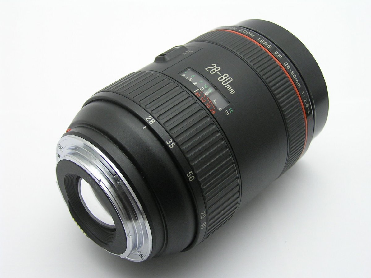 ★ハローカメラ★0183 CANON ZOOM LENS EF ( 28-80mm F2.8-4 L ULTRASONIC ) 【:要清掃】動作品ジャンク 現状 1円スタート 即決有りの画像6