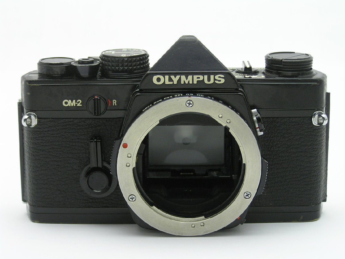 ★ハローカメラ★0222 OLYMPUS OM-2 黒 Body 【:要清掃】動作品ジャンク 現状 1円スタート 即決有りの画像2