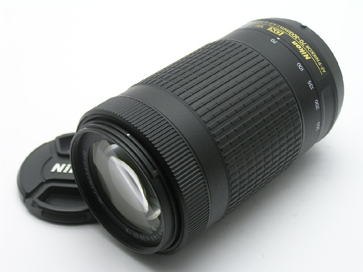 ★ハローカメラ★0420 【美品】 Nikon DX VR AF-P NIKKOR ( 70-300mm F4.5-6.3G ED ) 動作品 現状 ニコン 1円スタート 即決有りの画像1