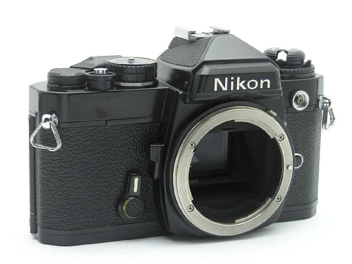 ★ハローカメラ★0470 Nikon FE 黒 Body 動作品 現状 ニコン 1円スタート 即決有りの画像1