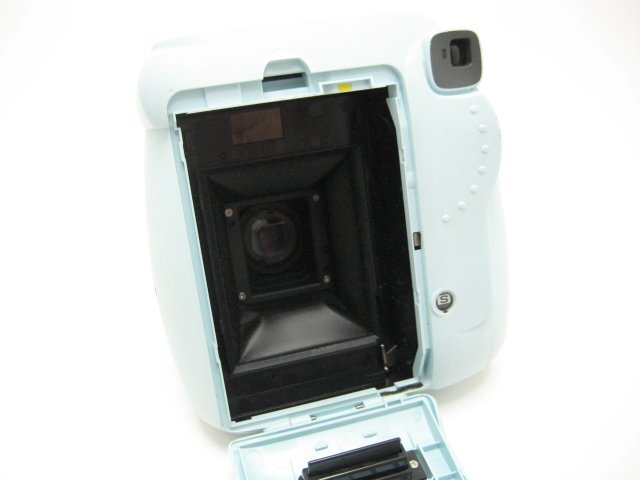 ★ハローカメラ★0304 FUJI チェキ instax mini 8【シャッター.ストロボ動作OK】 インスタントカメラ 動作品 ブルー 1円スタート 即決有りの画像5