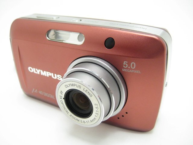 ★ハローカメラ★0355　OLYMPUS μ-40/500万画素 (XDカード使用.撮影可能) 【 付属品あり】動作品 現状 1円スタート 即決あり_画像2