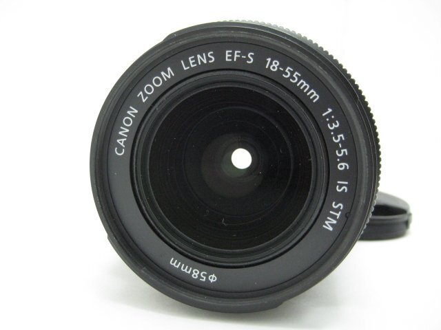 ★ハローカメラ★0374 Canon EF-ｓ 18-55mm F3.5-5.6 IS STM STABILIZER 【:要清掃】動作品ジャンク 現状 1円スタート 即決有りの画像2