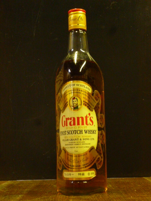 特級「Grant's」”STAND FAST” 1970年代～ グランツ スタンドファスト 760ml 43度 グレンフィディック レディバーン  Grant's・SF-0319-Aの画像1