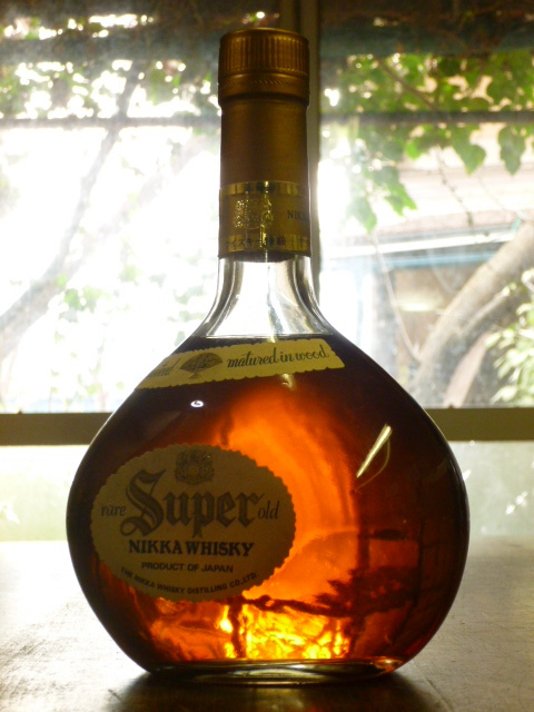 特級「スーパー ニッカ」42年以上昔・1970年代流通のボトルか 鶴印 NIKKA Super RARE OLD 760ml 43度 従価 東1476 SUPER NIKKA-0404-Bの画像8