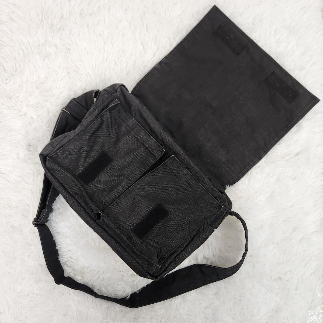 美品★PORTER ポーター 吉田カバン SMOKY SHOULDER BAG スモーキー ショルダーバッグ メッセンジャーバッグ 斜めがけ A4収納の画像3