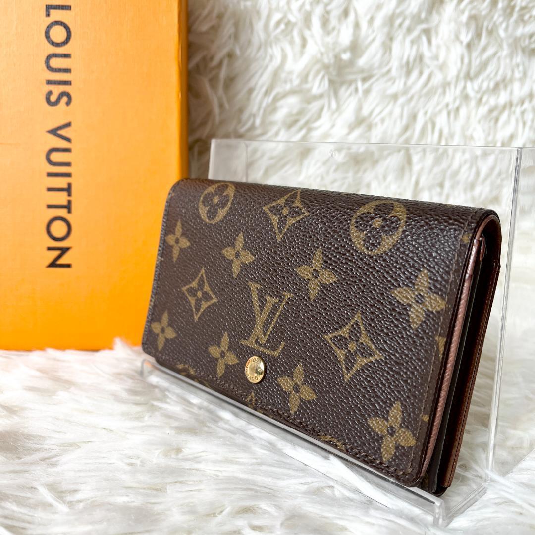 LOUIS VUITTON ルイヴィトン モノグラム ポルトモネ ビエトレゾール ２つ折り財布 コンパクト 小銭入れ(コインケース) お札入れ_画像1