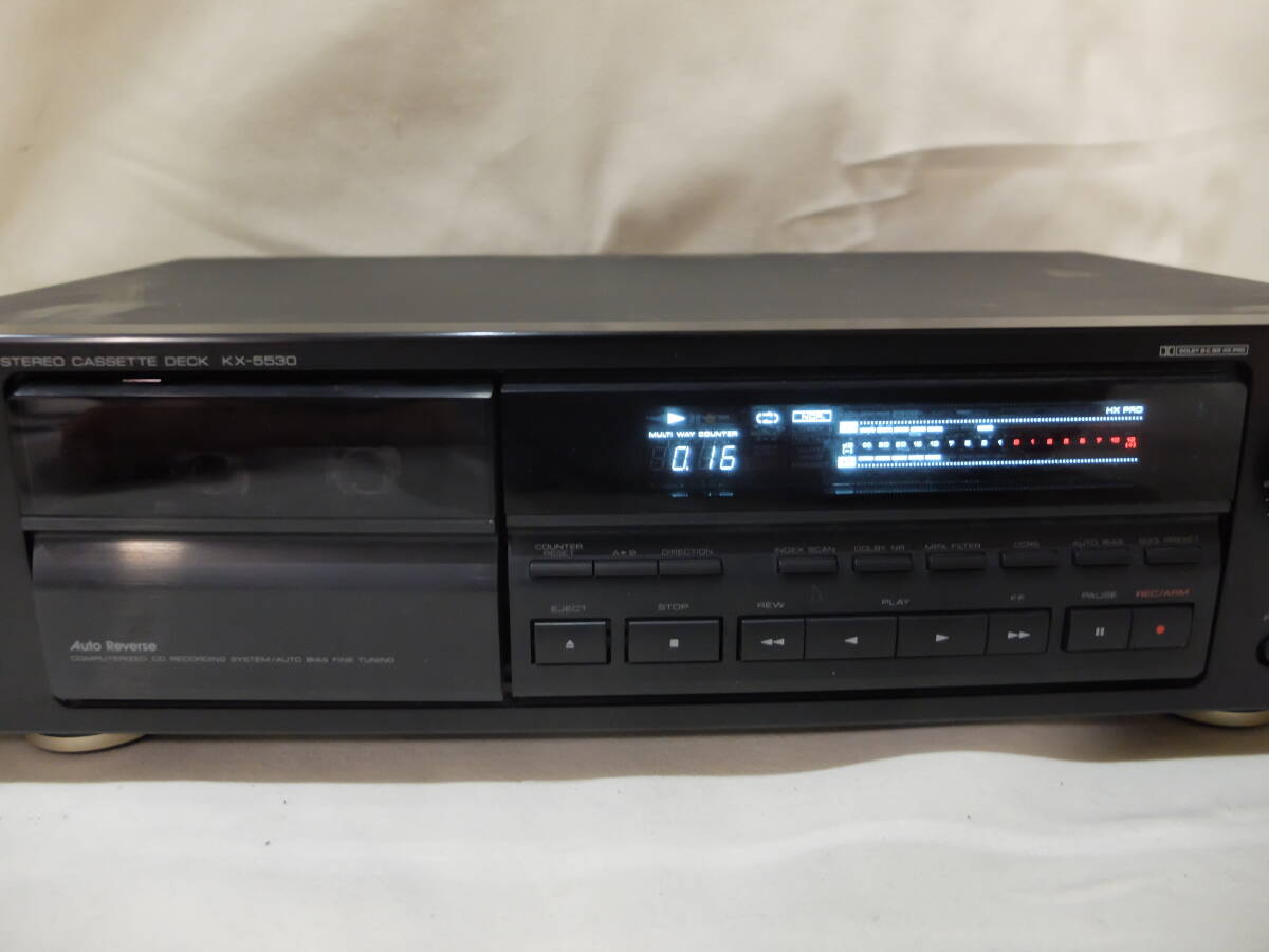 ケンウッド KENWOOD KX-5530 カセットデッキ