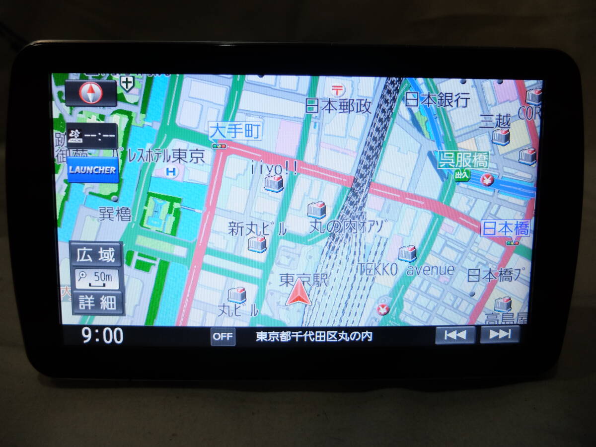 パナソニック Panasonic CN-F1D フローティング 9インチ SDナビ 2022年度版地図 Bluetooth・BD・DVD・SD録音・フルセグの画像3