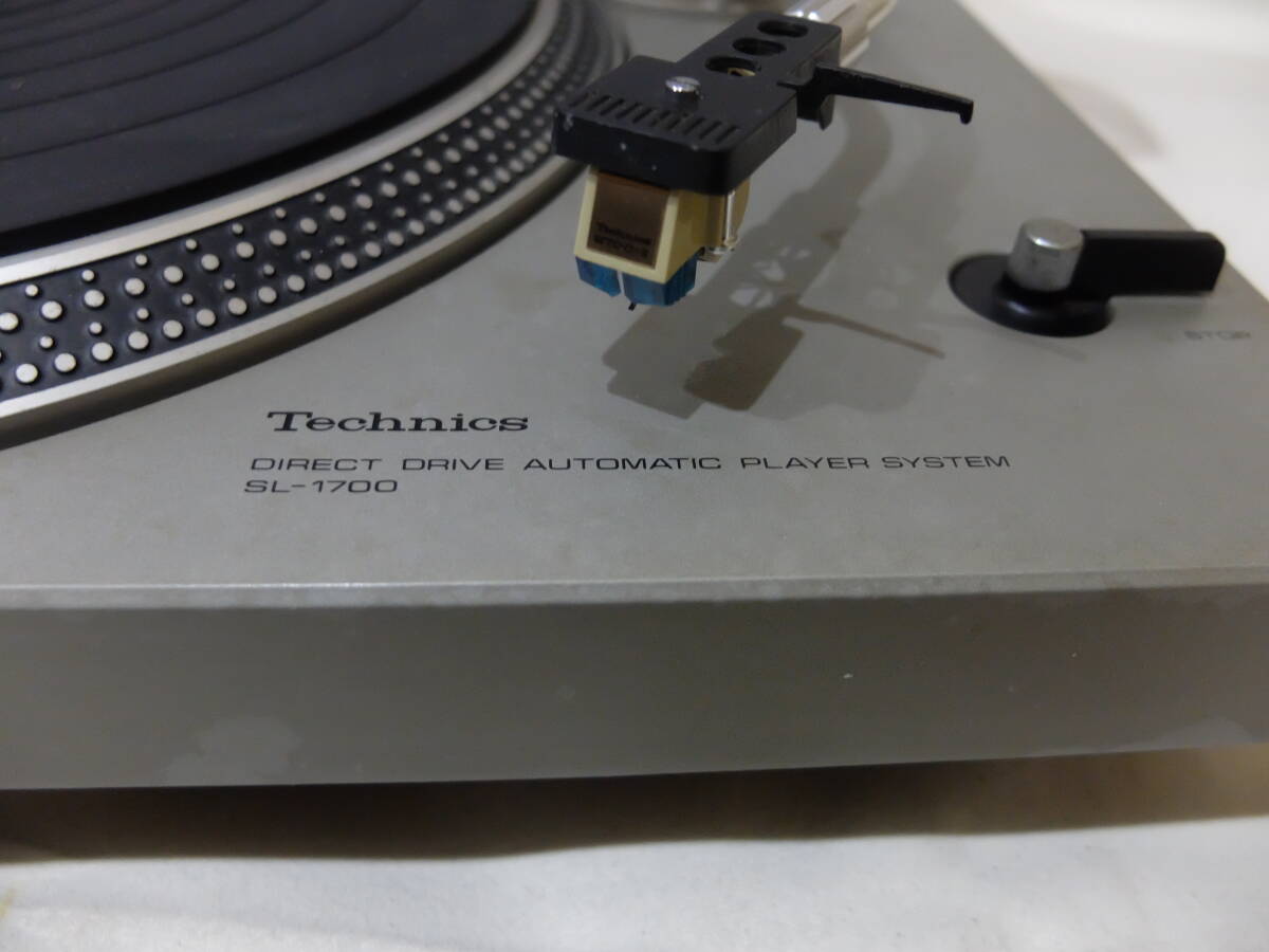 テクニクス Technics SL-1700 ターンテーブル レコードプレーヤー カートリッジ付きの画像2