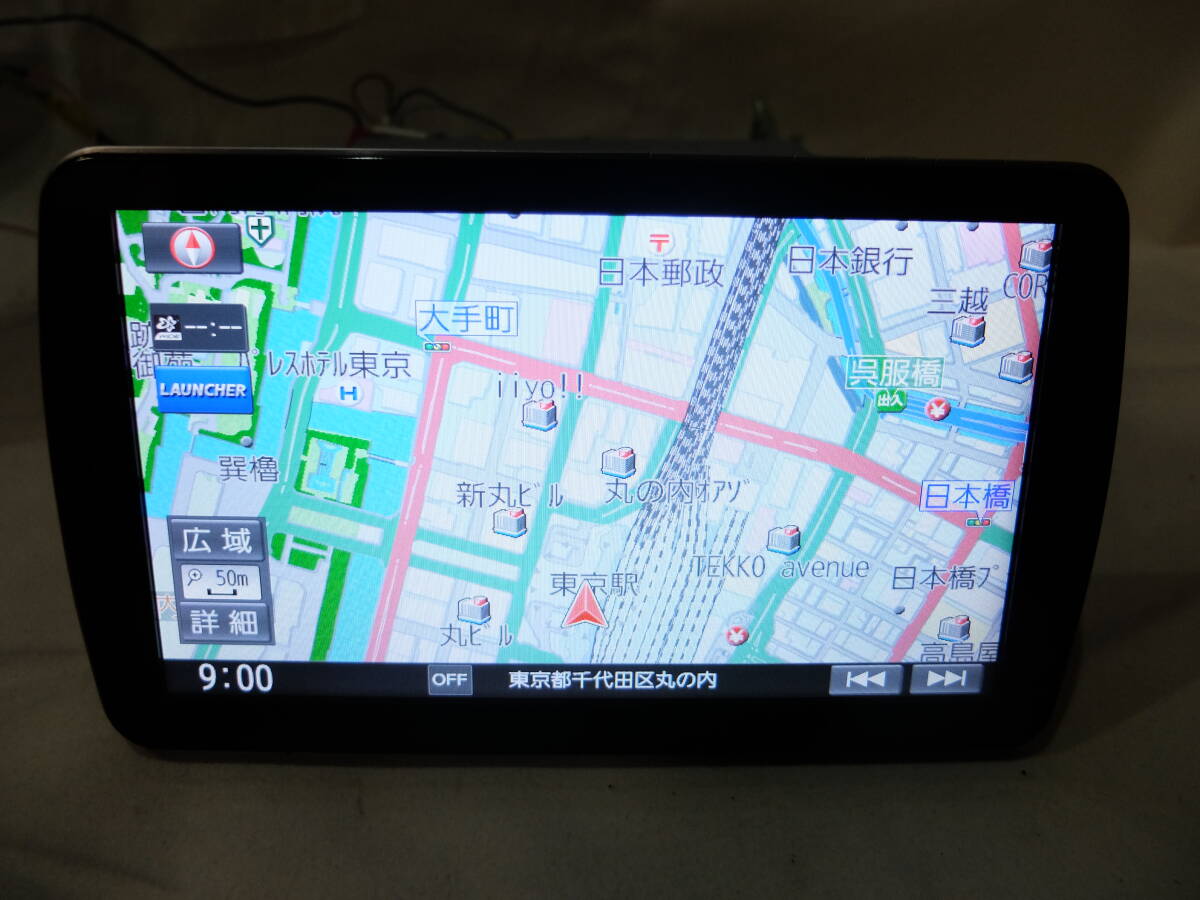パナソニック Panasonic CN-F1D フローティング 9インチ SDナビ 2021年度版地図 Bluetooth・BD・DVD・SD録音・フルセグの画像3