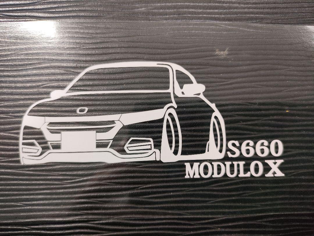 S660 モデューロX 車体ステッカー ホンダ JW5 車高短仕様_画像1