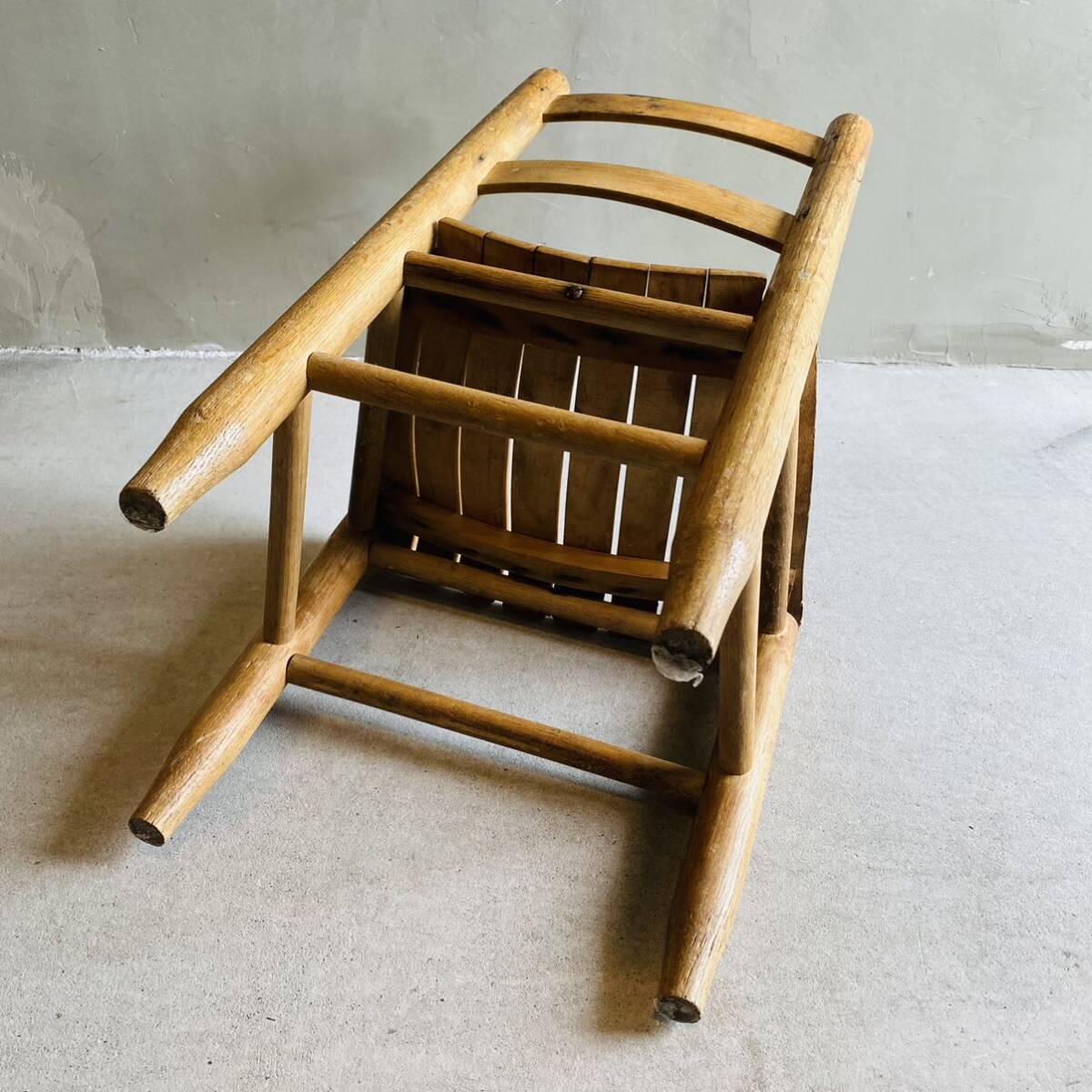 【1940s-1950s vintage】school chair ビンテージ スクールチェア_画像7