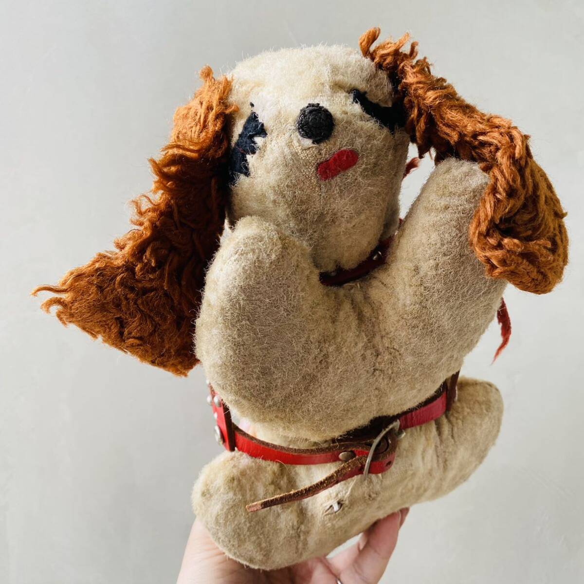 【USA vintage】dog stuffed toy 犬 ぬいぐるみ ビンテージドール_画像1