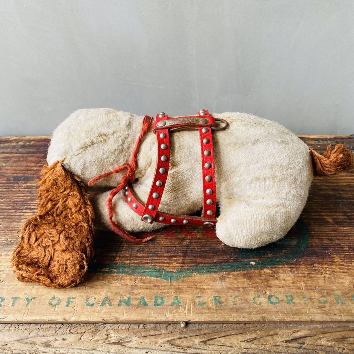 【USA vintage】dog stuffed toy 犬 ぬいぐるみ ビンテージドール_画像5