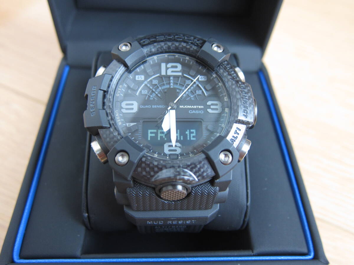 CASIO G-SHOCK マッドマスター GG-B100-1BJF【ブラックアウト】極美品