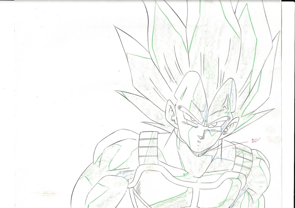 Yahoo!オークション - 【原画】ドラゴンボールZ ベジータ 1枚 Yahoo!オークション - 【原画】ドラゴンボールZ ベジータ 1枚