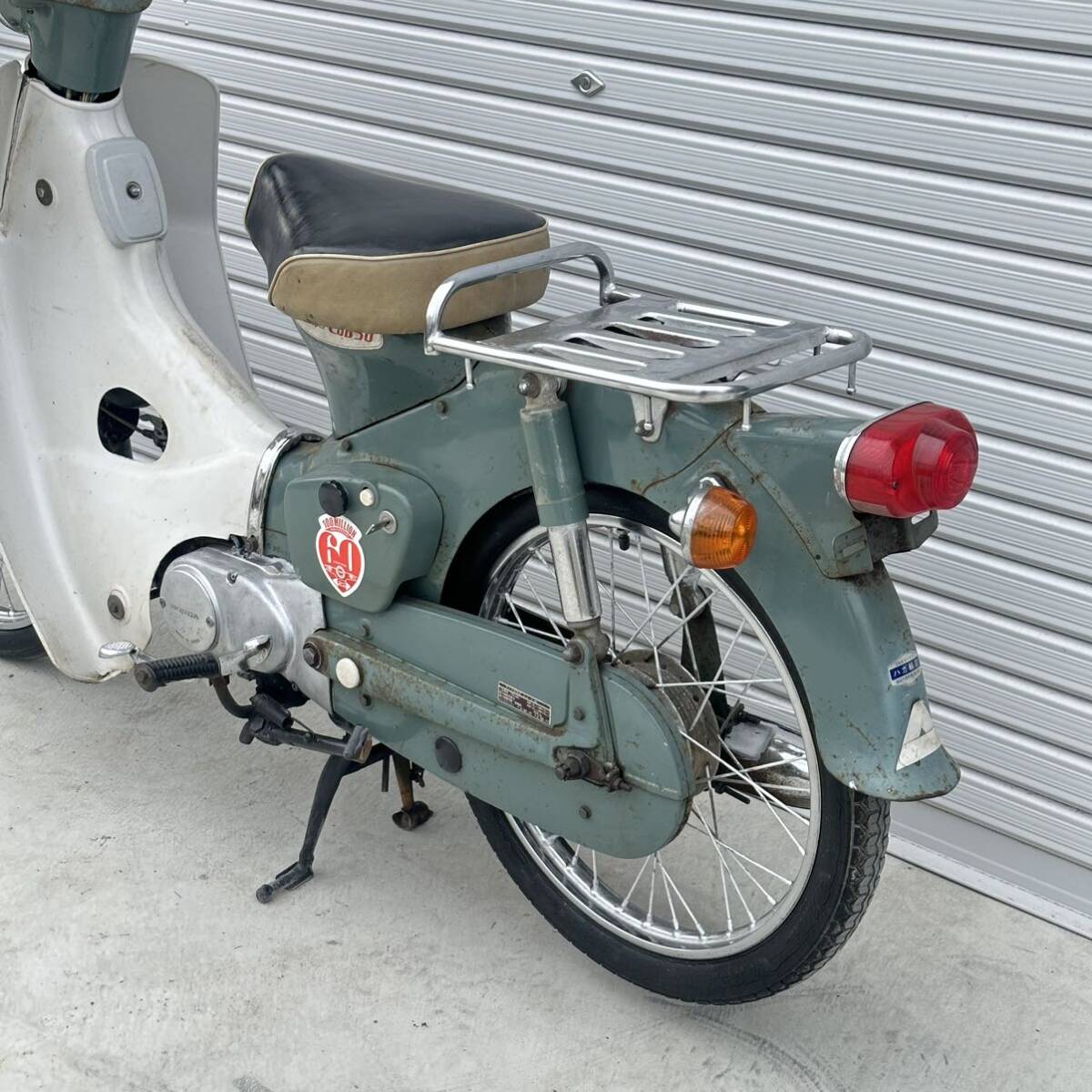 茨城 現状 ホンダ 行灯 アンドンカブ 50 c50 希少 レア カブ カモメ_画像5