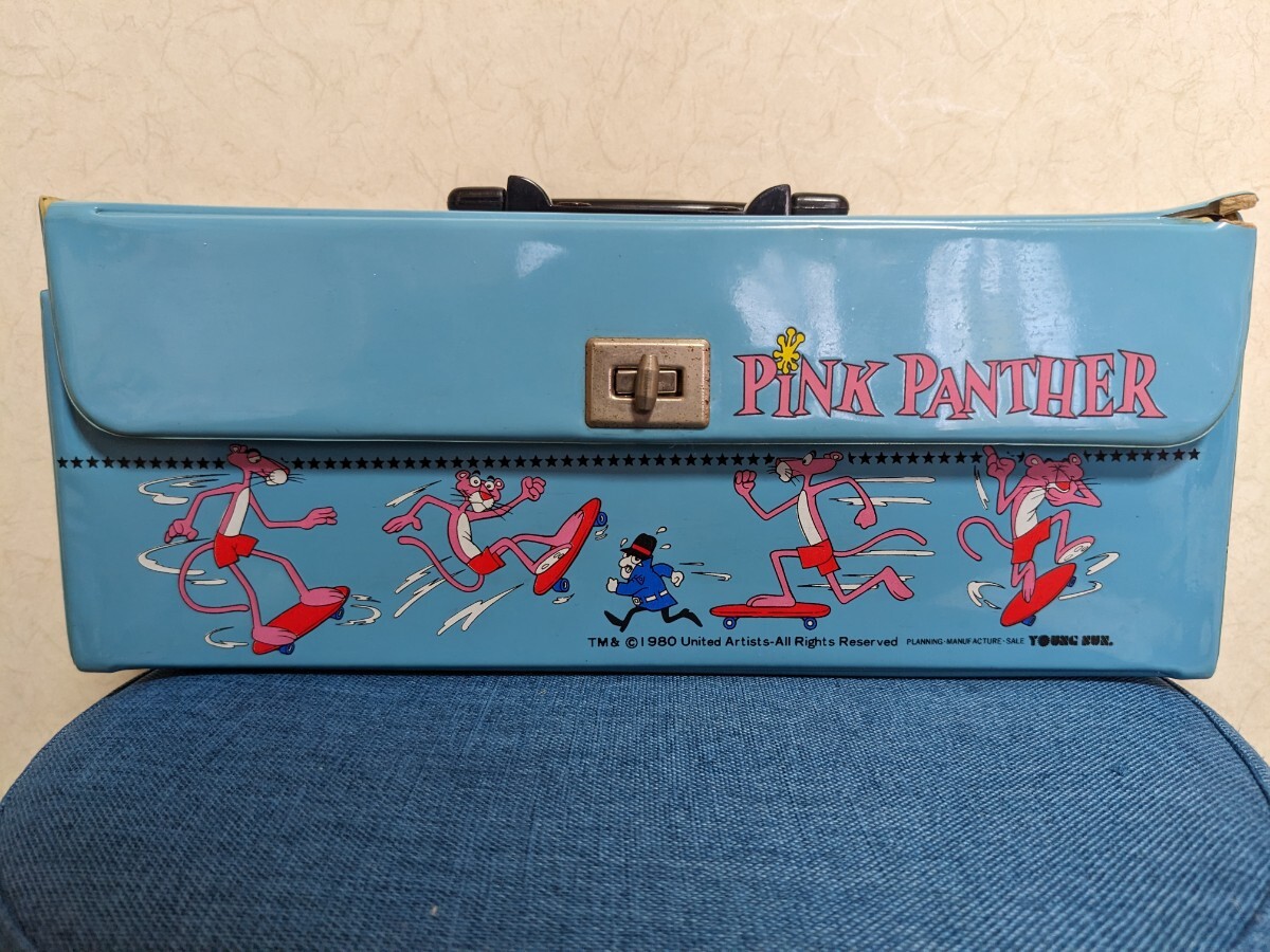  Pink Panther retro кассетная лента кейс inserting предмет сумка бардачок 