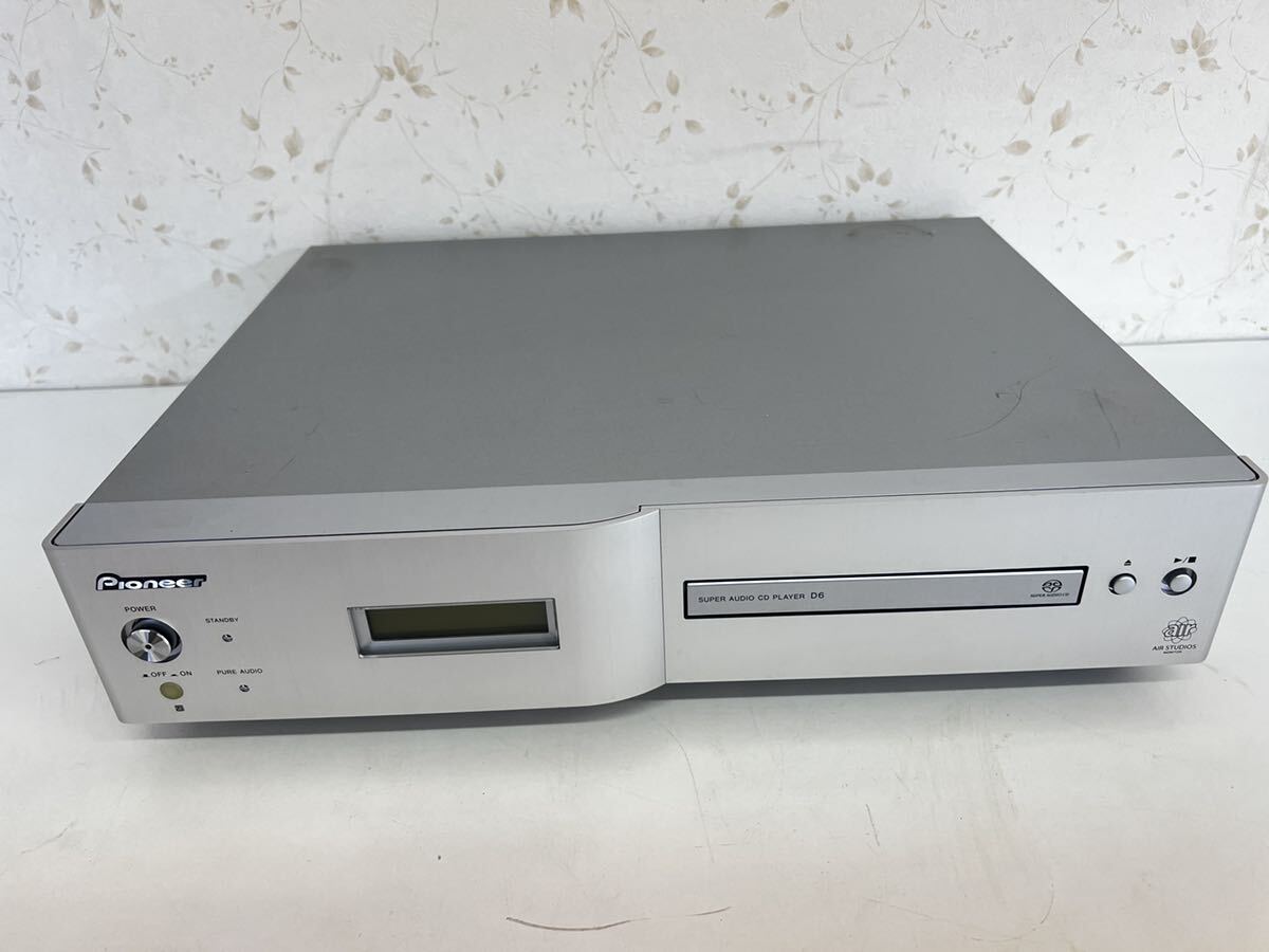AK7957* Pioneer SACD player PD-D6 operation not yet verification present condition delivery 