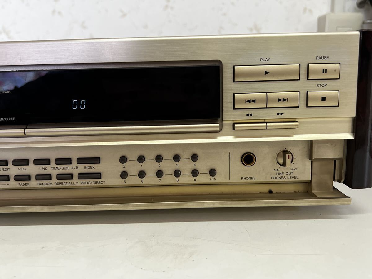 AK7974●DENON CDプレーヤー DCD-1650GL 通電のみ確認済 ジャンク品の画像2