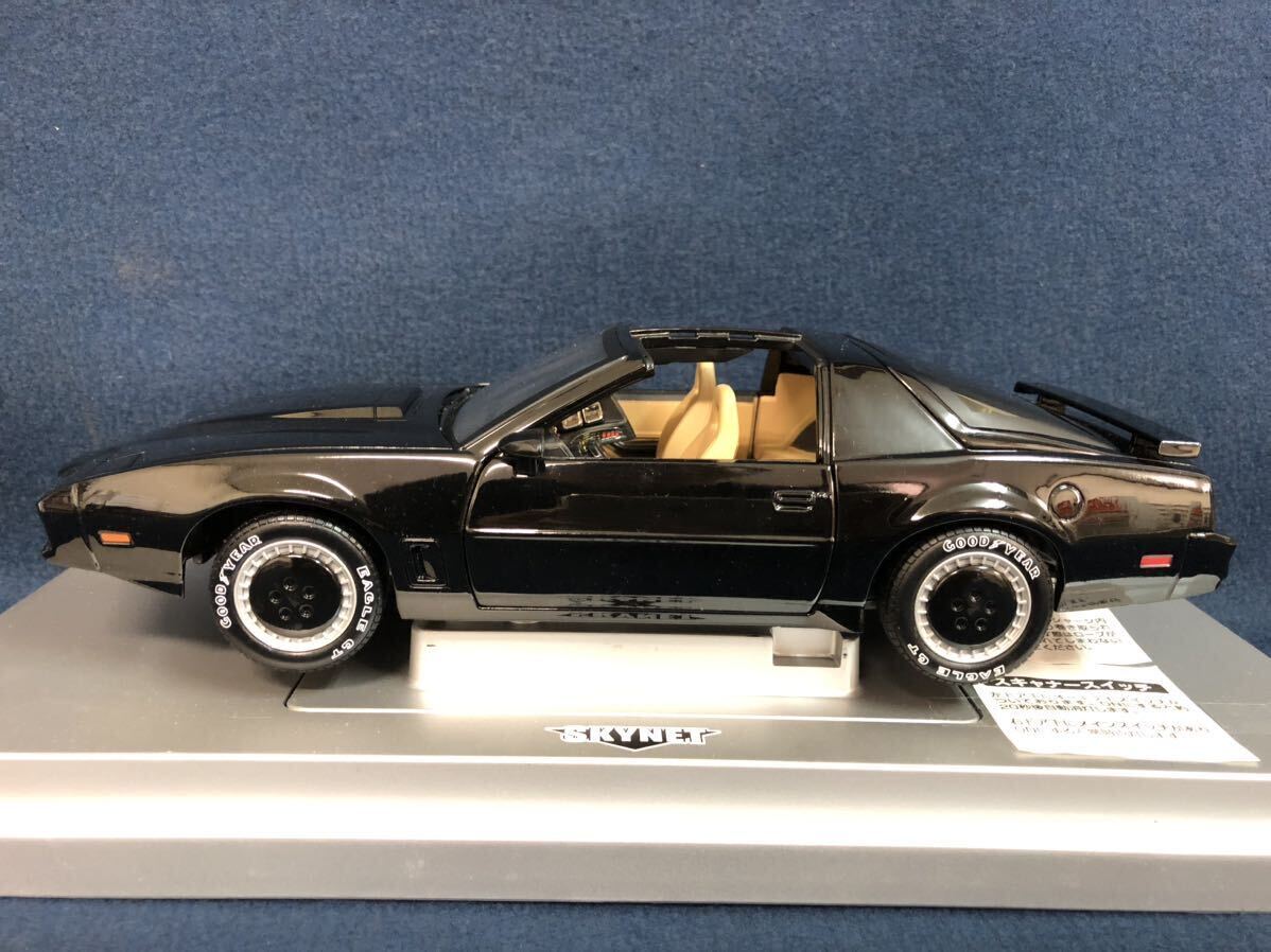 ミニカー 1/18 KNIGHT RIDER K.I.T.T. ナイトライダー スカイネット アガツマ 動作確認 電池交換済 ナイトフラッシャー 未使用 開封品の画像2