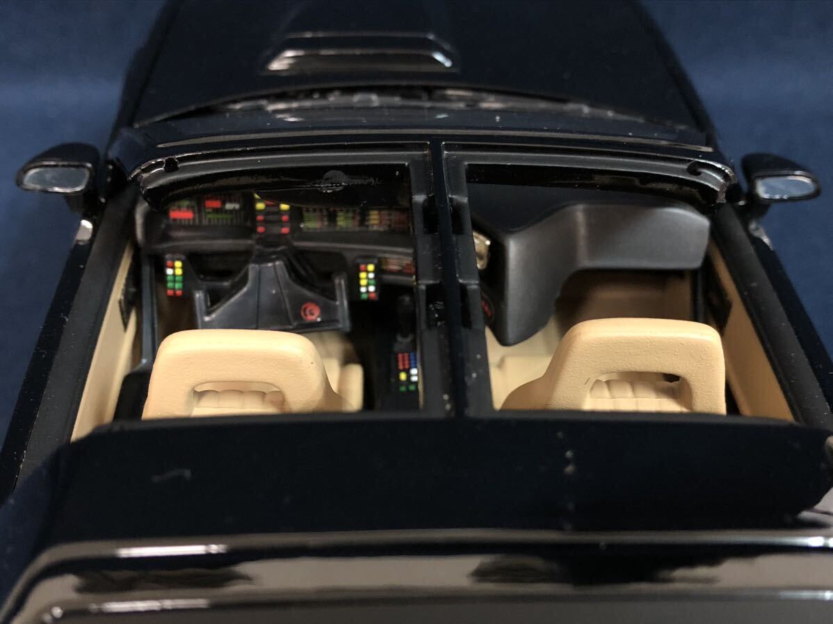 ミニカー 1/18 KNIGHT RIDER K.I.T.T. ナイトライダー スカイネット アガツマ 動作確認 電池交換済 ナイトフラッシャー 未使用 開封品の画像7