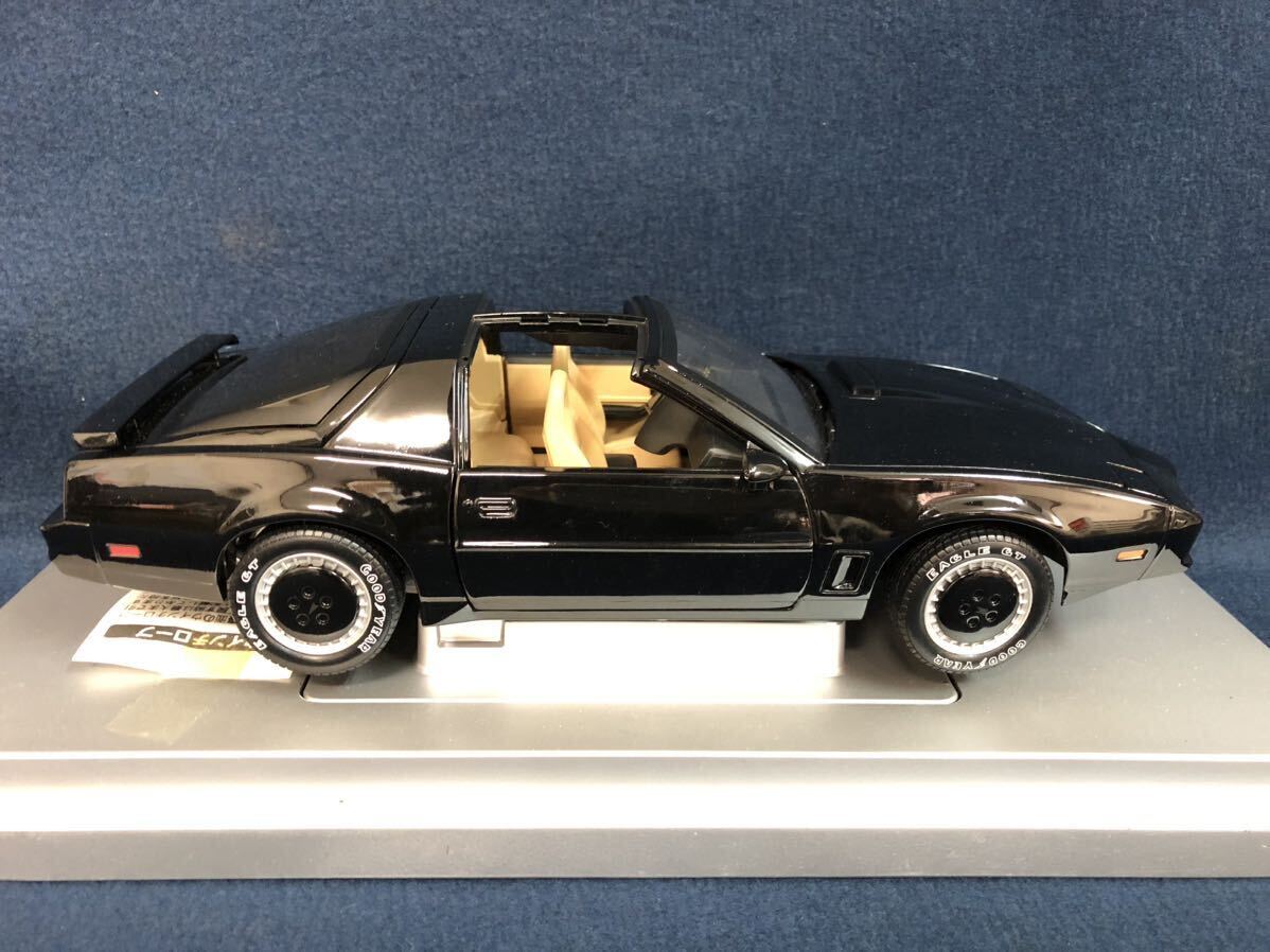 ミニカー 1/18 KNIGHT RIDER K.I.T.T. ナイトライダー スカイネット アガツマ 動作確認 電池交換済 ナイトフラッシャー 未使用 開封品の画像3