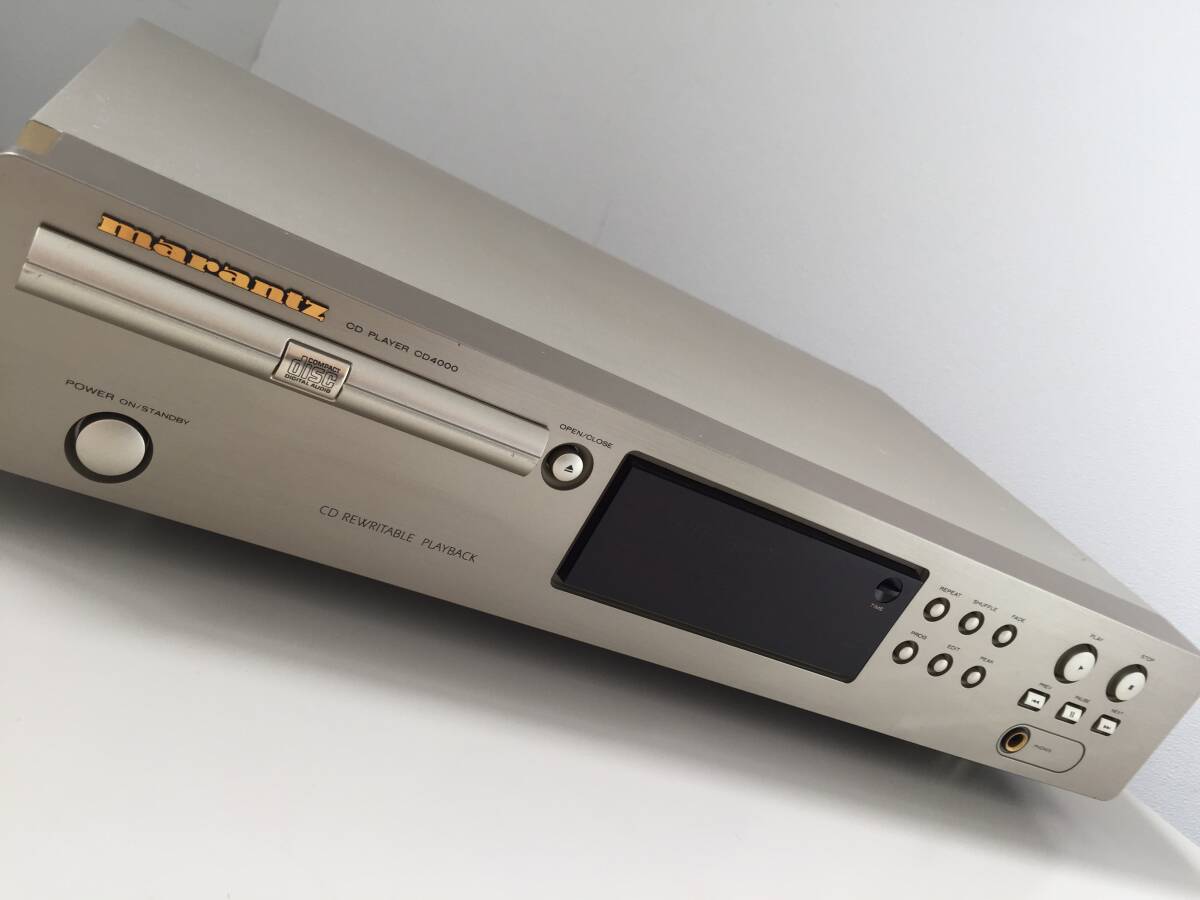 ○【通電・動作確認済】マランツ marantz CDプレーヤー CD4000/F3N オーディオ機器 中古品(NF240428)303-475の画像1