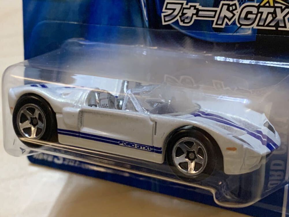 【日本語ショートカード / 新品：未開封】HOT WHEELS ホットウィール フォード GTX-1 [ホワイト]_画像4