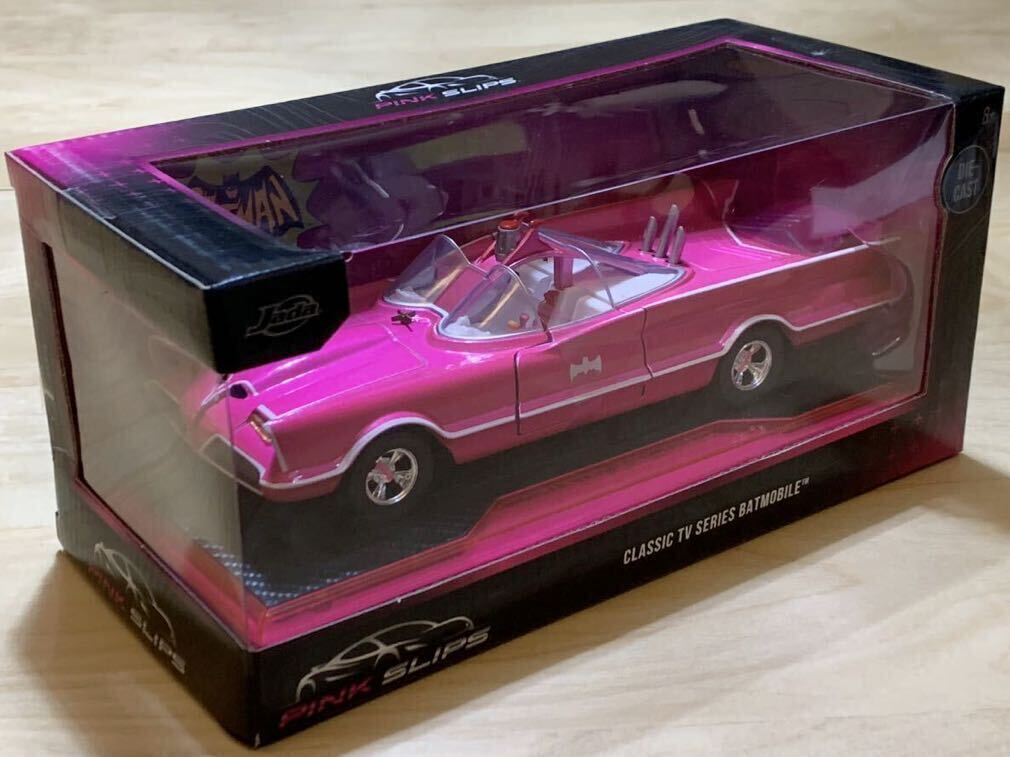 【ドン・キホーテ限定/新品：未開封】JADA Toys 1/24 PINK SLIPS クラシック TVシリーズ バットモービル [バットマン]の画像6